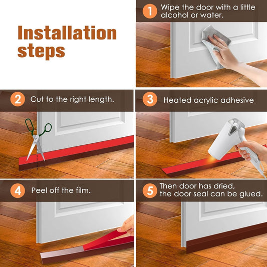 SealPro™ Premium Door Seal Strip 39 Inch